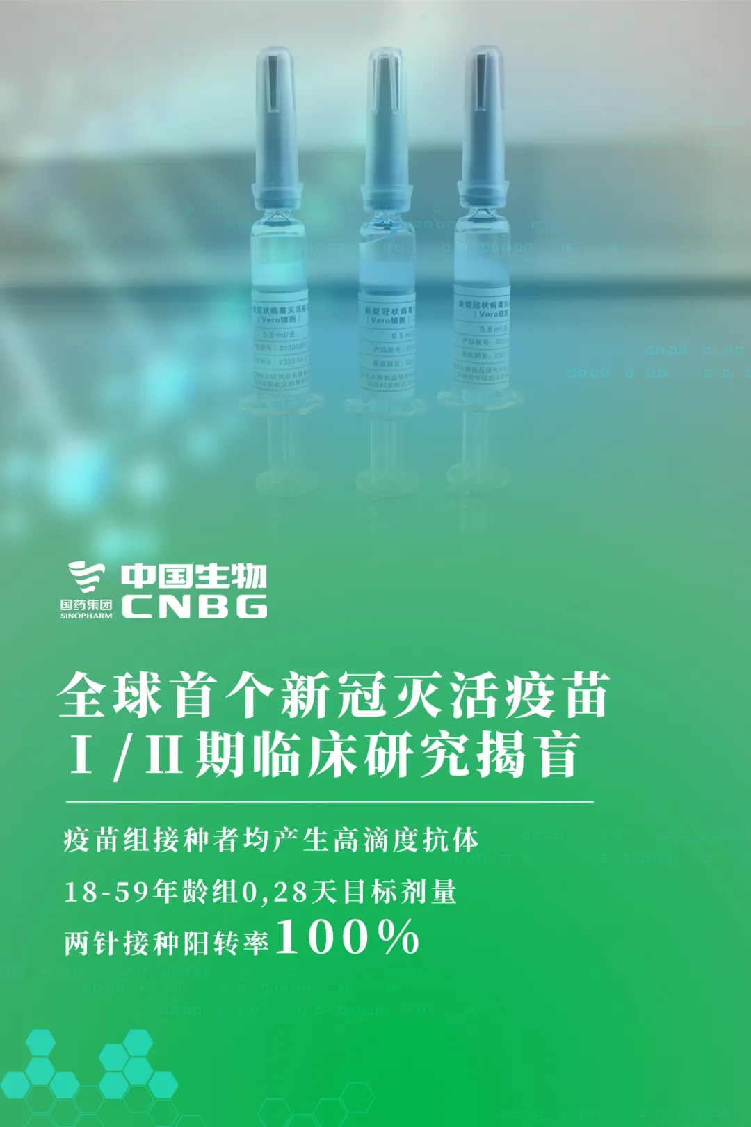 新冠疫苗重磅消息！